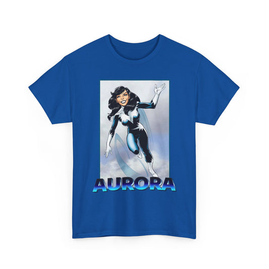 Aurora T-Shirt - John Byrne Art - Alpha Flight Member - Marvel Comics