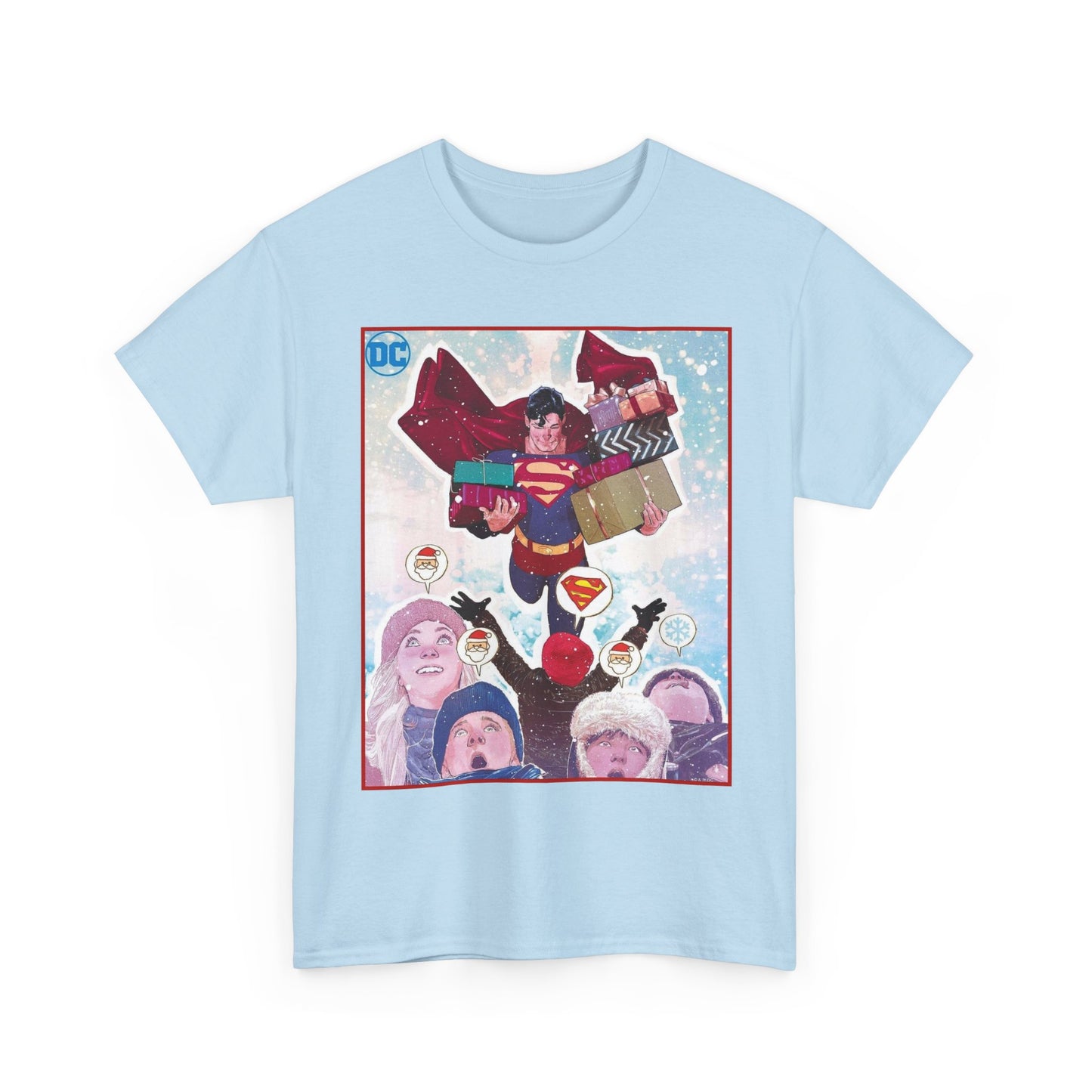 Superman Santa T-Shirt - Mitch Gerads Art - DC Comics