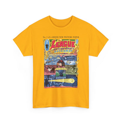 League of Extraordinary Gentlemen T-Shirt - Kevin O'Neill Art - Mina Murray, Captain Nemo, Allan Quatermain, Dr. Jekyll, & The Invisible Man - Alan Moore Story - DC Comics