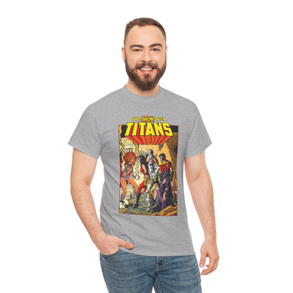 New Teen Titans T-Shirt - George Perez Art - #16 Cover - Wonder Girl, Robin, Starfire - DC Comics