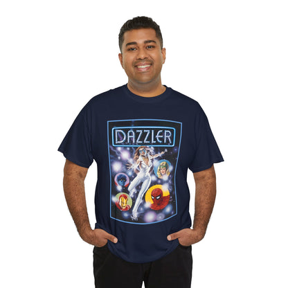 Dazzler T-Shirt - Bob Larkin Art - X-Men Connection - Alison Blaire - Mutant Pop Star - Marvel Comics