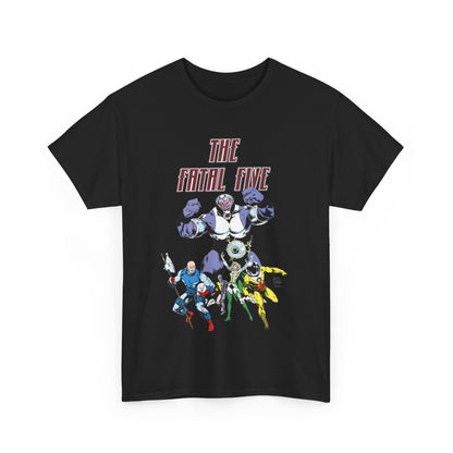 Fatal Five T-Shirt - Legion of Super-Heroes Villains - DC Comics LOSH - Validus, Emerald Empress