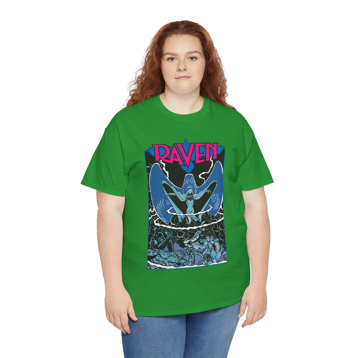Raven T-Shirt - George Perez Art - New Teen Titans, Trigon - DC Comics