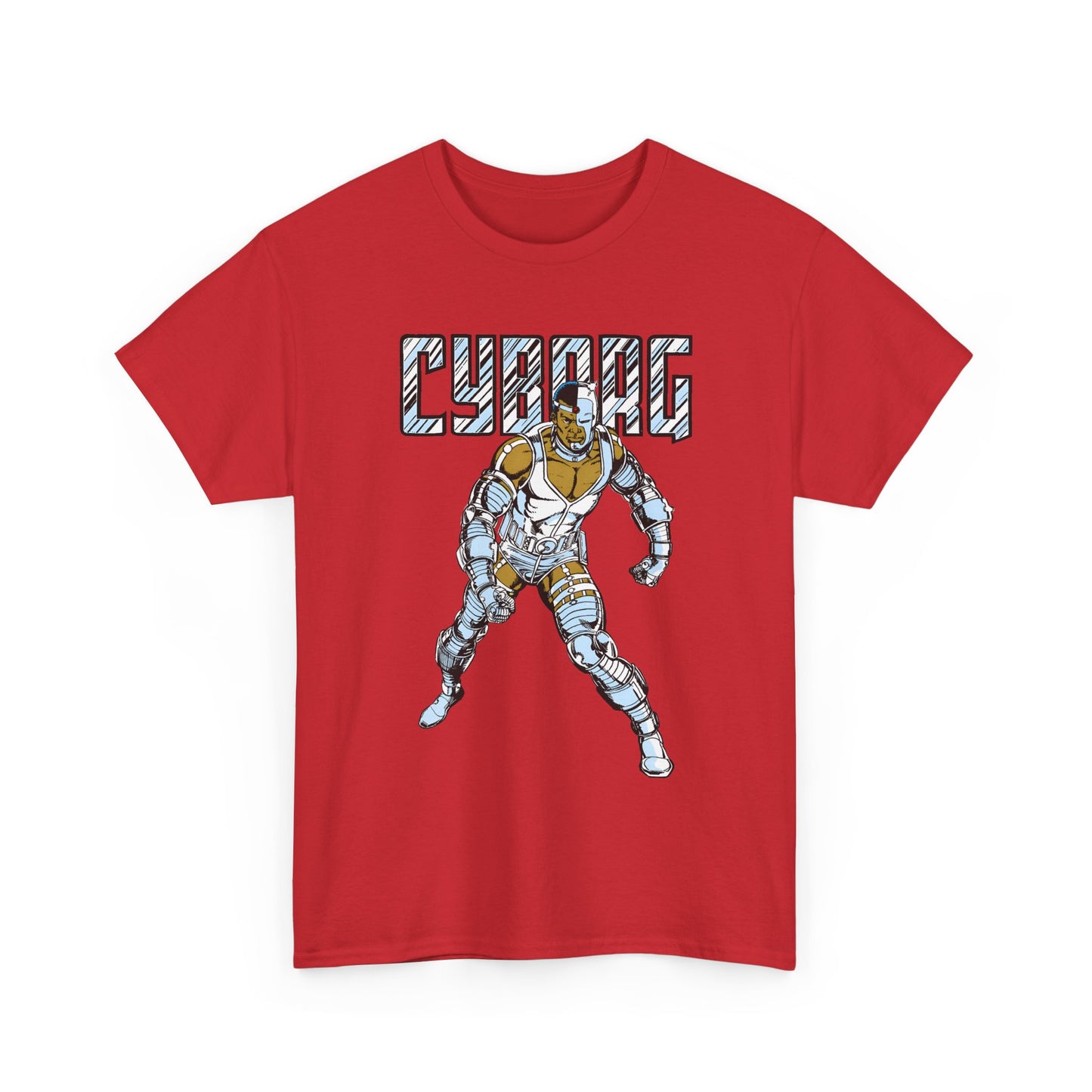 Cyborg T-Shirt - George Perez Art - New Teen Titans, Justice League - Victor Stone - DC Comics