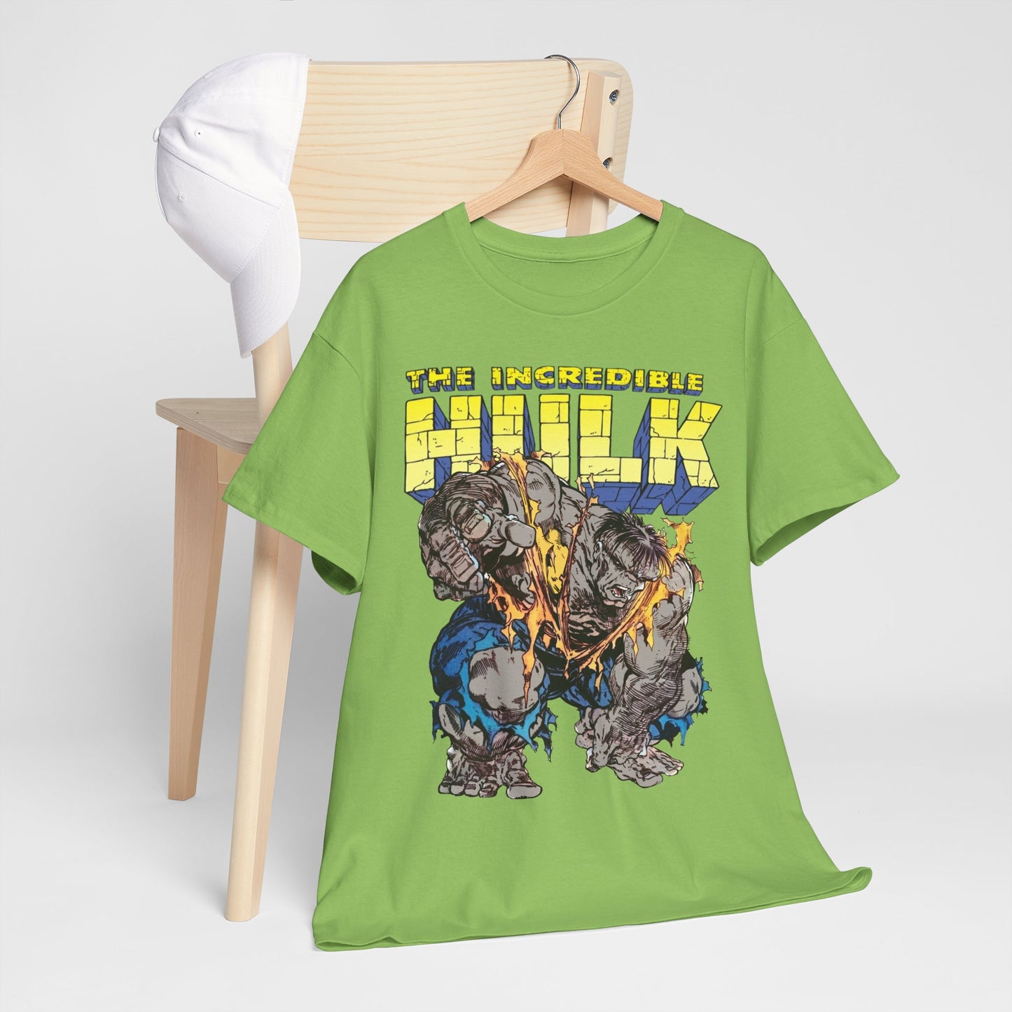Incredible Hulk T-Shirt - Todd McFarlane Art - Marvel Comics - Grey Hulk, Bruce Banner