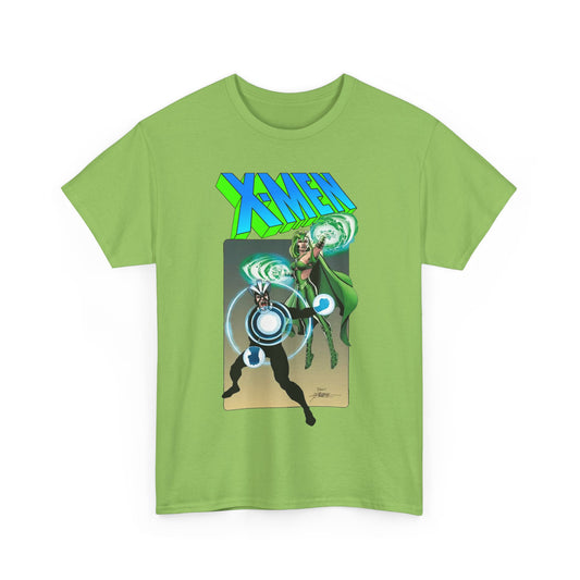 Havok & Polaris T-Shirt - George Perez Art - Uncanny X-Men Members - Marvel Comics Mutants