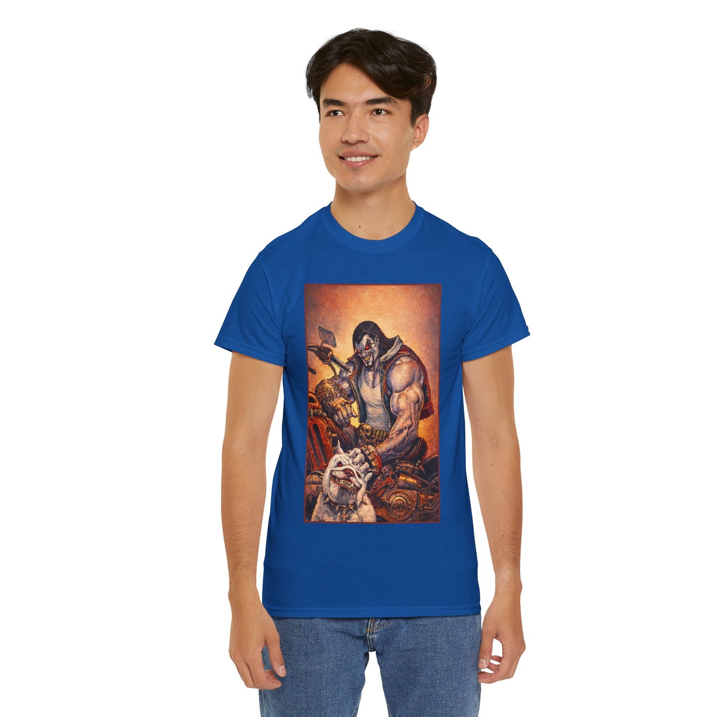 Lobo T-Shirt - Doug Mahnke Art - The Main Man - DC Comics