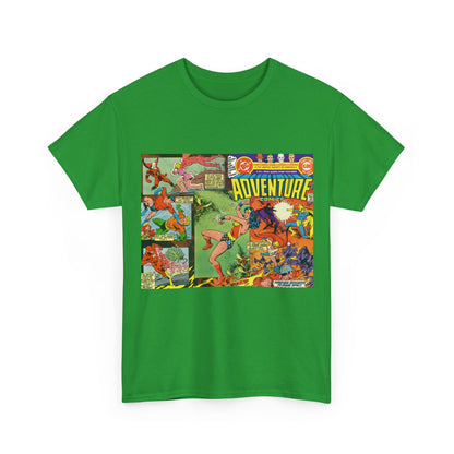 Adventure Comics #463 T-Shirt - Wonder Woman, Dr Fate, Power Girl, Deadman, Aquaman, Aqualad, Flash - DC Comics