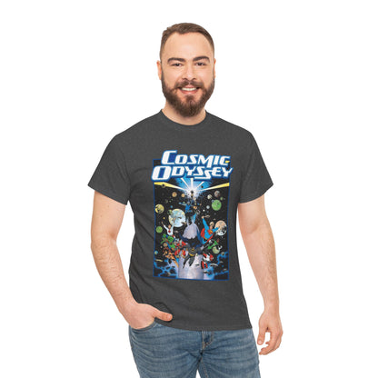 Cosmic Odyssey T-Shirt - Mike Mignola Art - Superman, Darkseid, Lightray, Orion, Starfire, Highfather. John Stewart - DC Comics