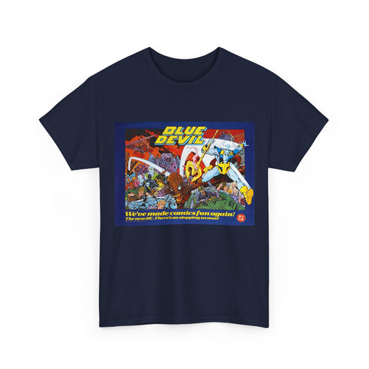 Blue Devil Ad T-Shirt - DC Comics