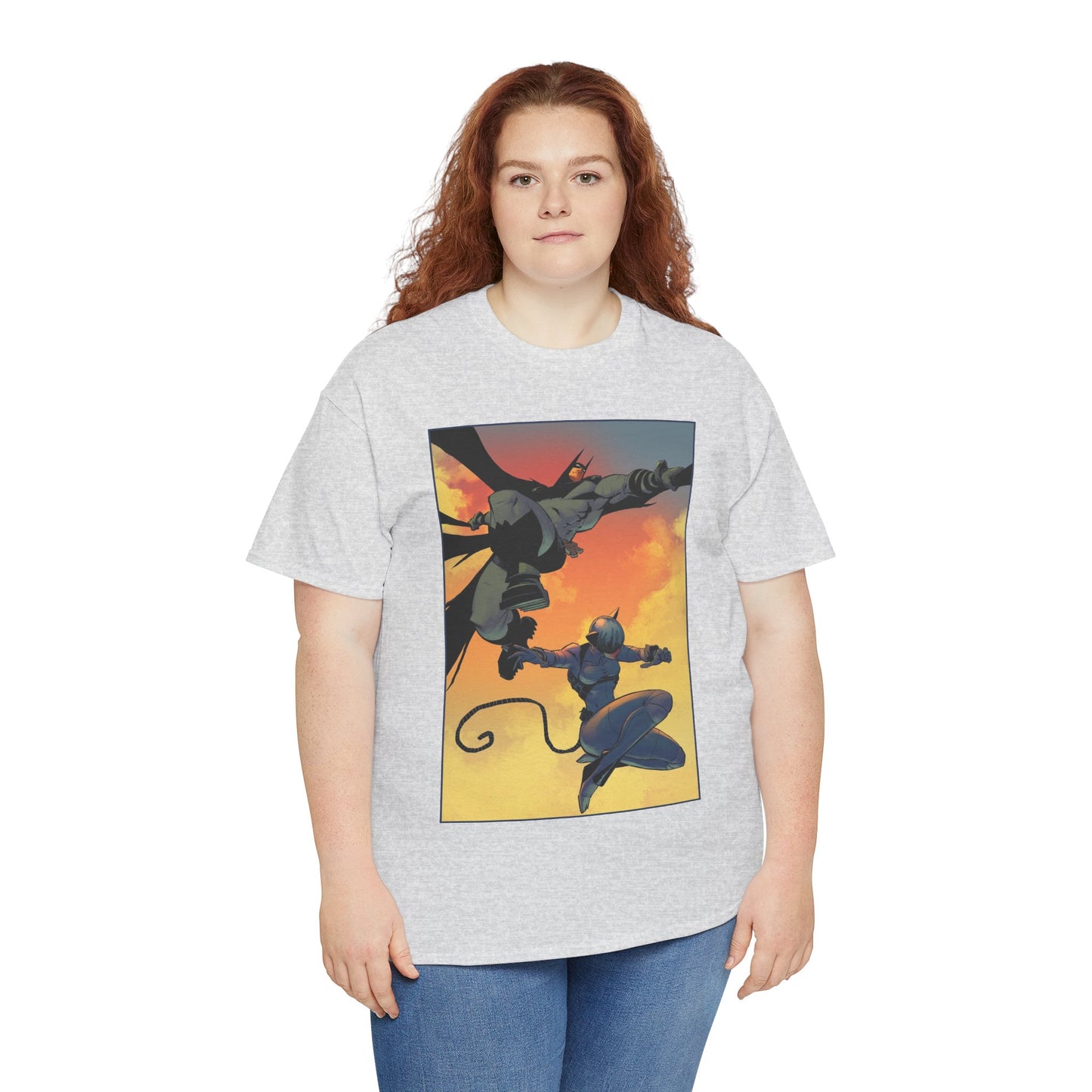 Absolute Batman & Absolute Catwoman T-Shirt - Nick Dragotta Art - DC Comics All-In