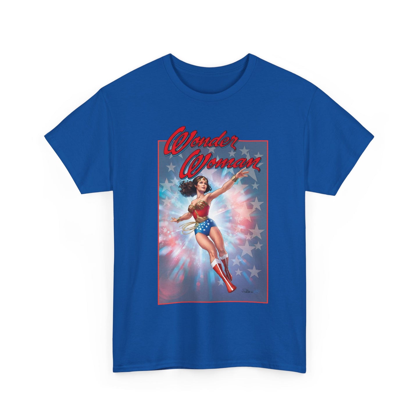 Wonder Woman '77 T-Shirt - Nicola Scott Art - Comic Book Based on the 1970s TV Series with Lynda Carter - DC Comics