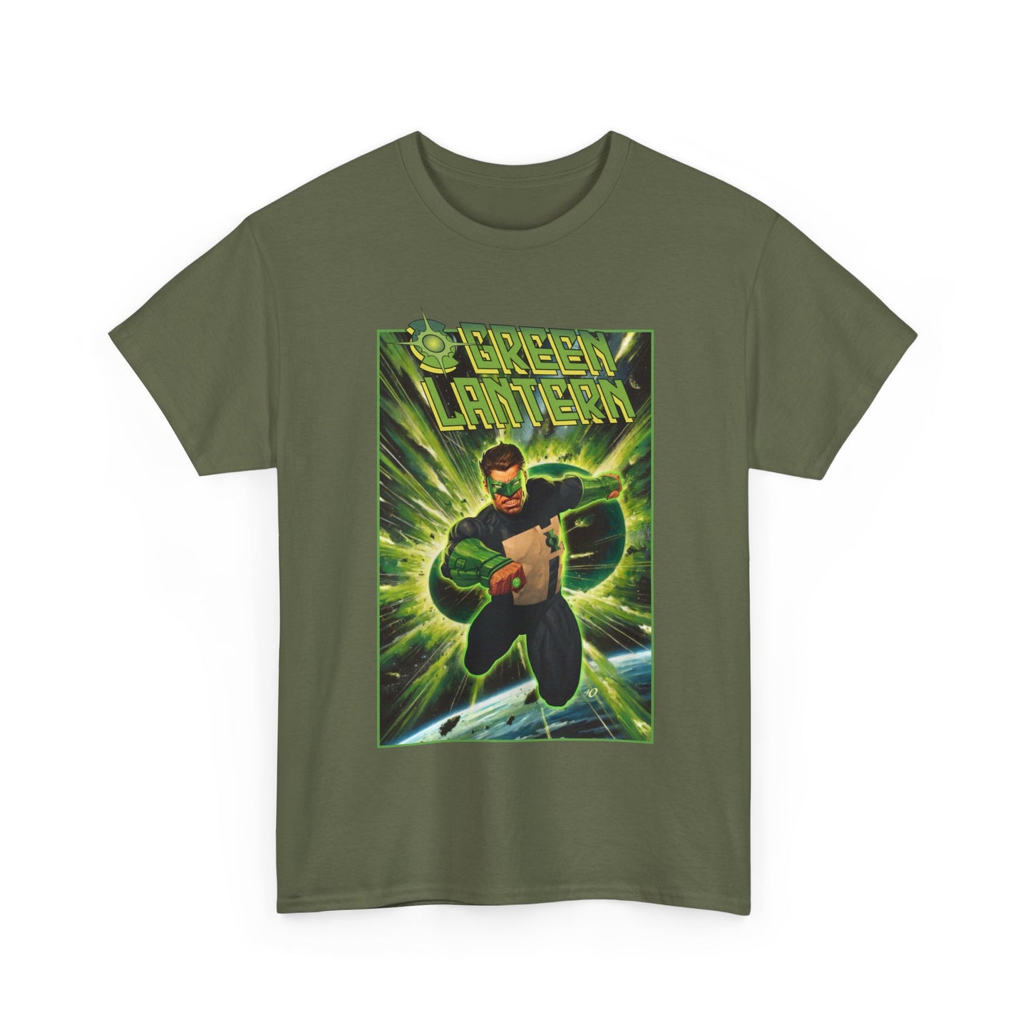 Green Lantern (Kyle Rayner) T-Shirt - Fernando Pasarin and Oclair Albert Art - DC Comics
