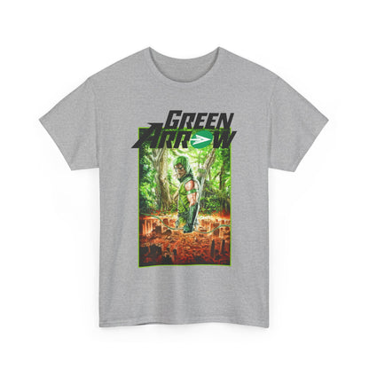 Green Arrow T-Shirt - Mauro Cascioli Art - Brightest Night Cover - Emerald Archer - DC Comics