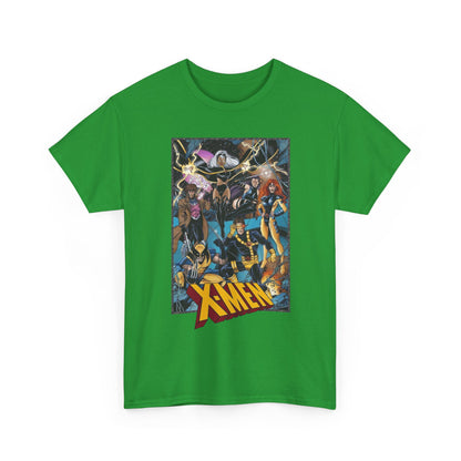 Uncanny X-Men T-Shirt - George Perez Art - Cyclops, Jean Grey, Psylocke, Gambit, Storm - Marvel Comics Mutant Heroes