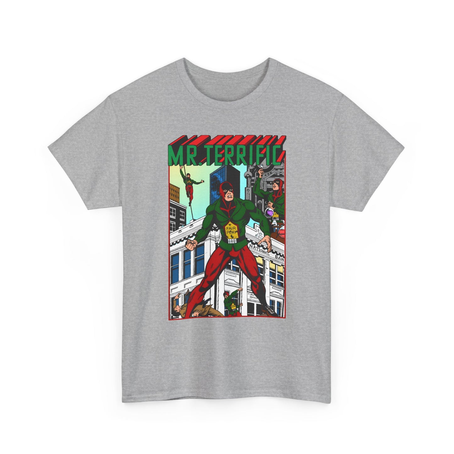 Mr Terrific T-Shirt - JSA Member - Golden Age Hero - DC Comics