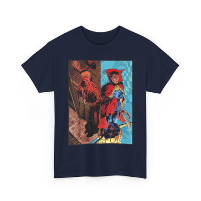 John Constantine & Dr. Strange T-Shirt - DC & Marvel Comics