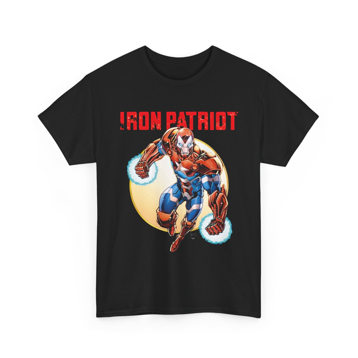 Iron Patriot T-Shirt - Todd Nauck Art - Avengers Member - Marvel Comics