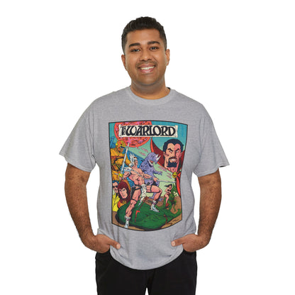 Warlord T-Shirt - Dan Jurgens Art - Travis Morgan, Skartaris, Deimos - Sword & Sorcery - DC Comics