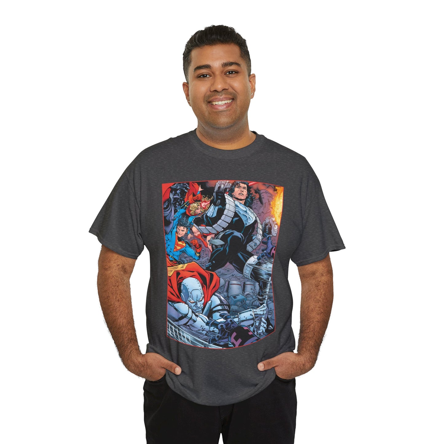 Return of Superman T-Shirt - Brad Walker Variant Art - Superboy, Supergirl, Steel - DC Comics