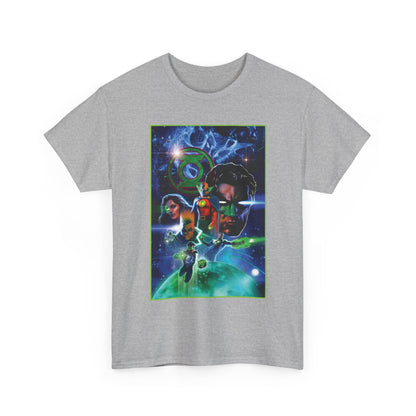 Green Lantern T-Shirt - Liam Sharp Art - Alan Scott, Hal Jordan, Kyle Rayner - DC Comics