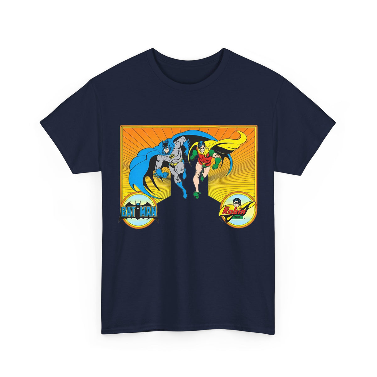 Batman & Robin T-Shirt - José Luis García-López Style Guide Art - Bronze Age Dynamic Duo - DC Comics