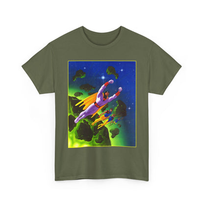 Space Ghost T-Shirt - Steve Rude Art - Jan, Jace, Blip - Gorgeous Art of 1960s Cartoon Icon
