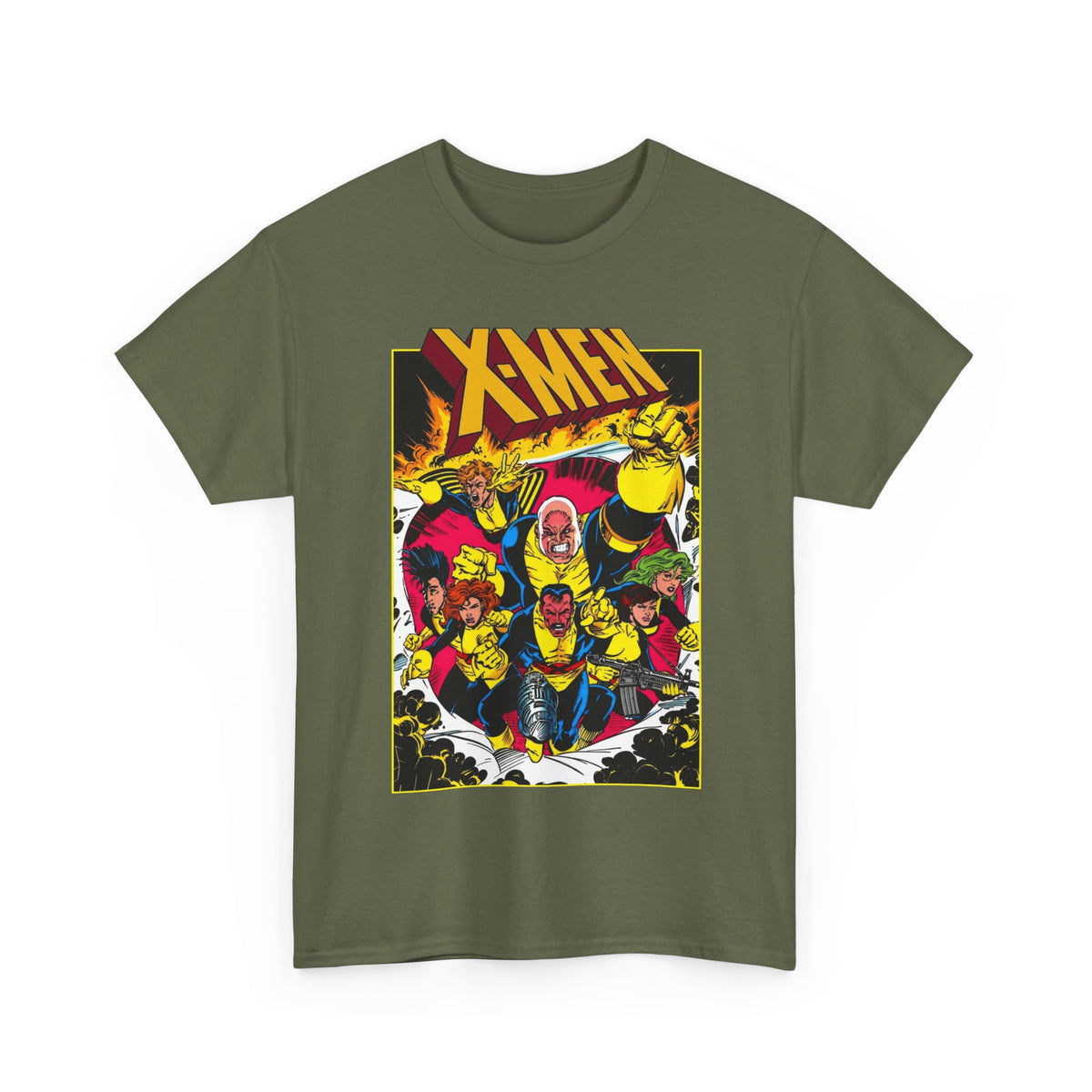 Uncanny X-Men T-Shirt - Jim Lee Art - Forge, Banshee, Polaris - Marvel Comics
