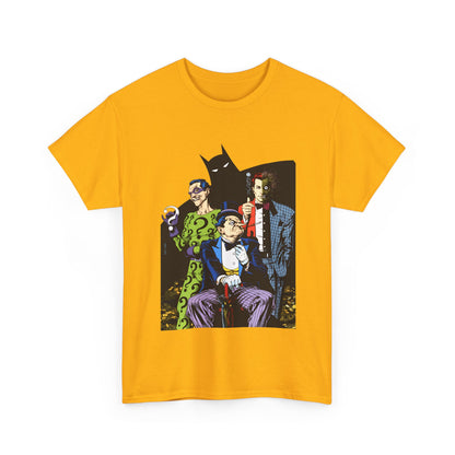 Riddler, Two-Face, Penguin T-Shirt - Brian Bolland Art - DC Comics