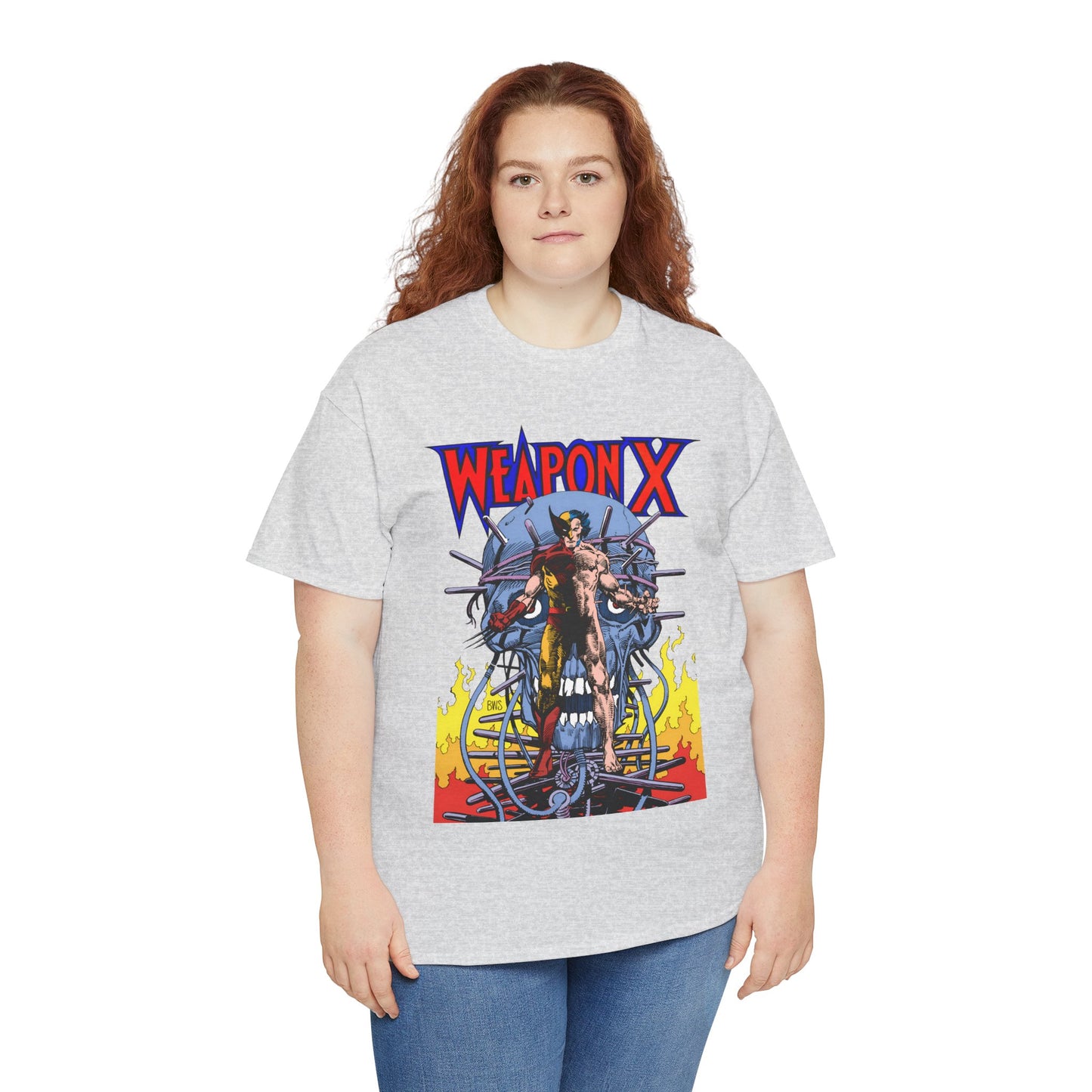 Weapon X T-Shirt - Barry Windsor-Smith Art - Wolverine Origin Story Before He Joined the X-Men - Logan, Mutant Leader - Marvel Comics