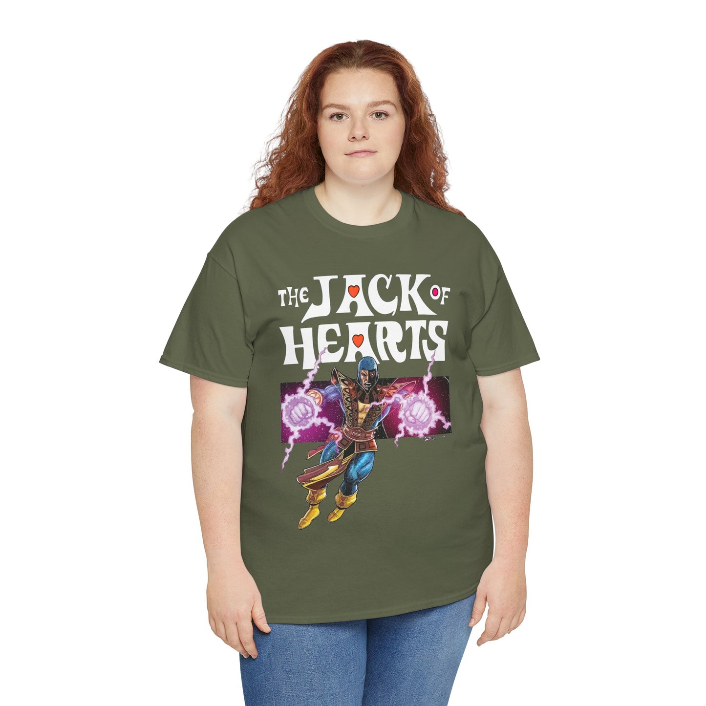 Jack of Hearts T-Shirt - George Perez Art - Marvel Comics - Avengers Member - She-Hulk Boyfriend
