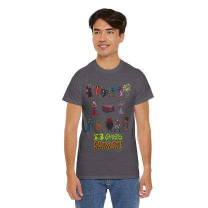 13 Ghosts of Scooby-Doo T-Shirt - Hanna-Barbera Saturday Morning Cartoon - Chest of Demons - Maldor, Queen Morbidia, Reflector Specter
