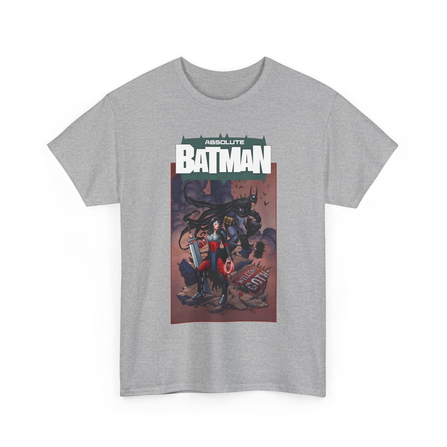 Absolute Batman & Absolute Wonder Woman T-Shirt - Frank Cho Art - DC Comics