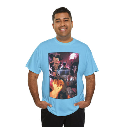 Absolute Trinity T-Shirt - Javier Fernandez Art - Superman, Batman, Wonder Woman - DC K.O. Variant Cover - DC Comics