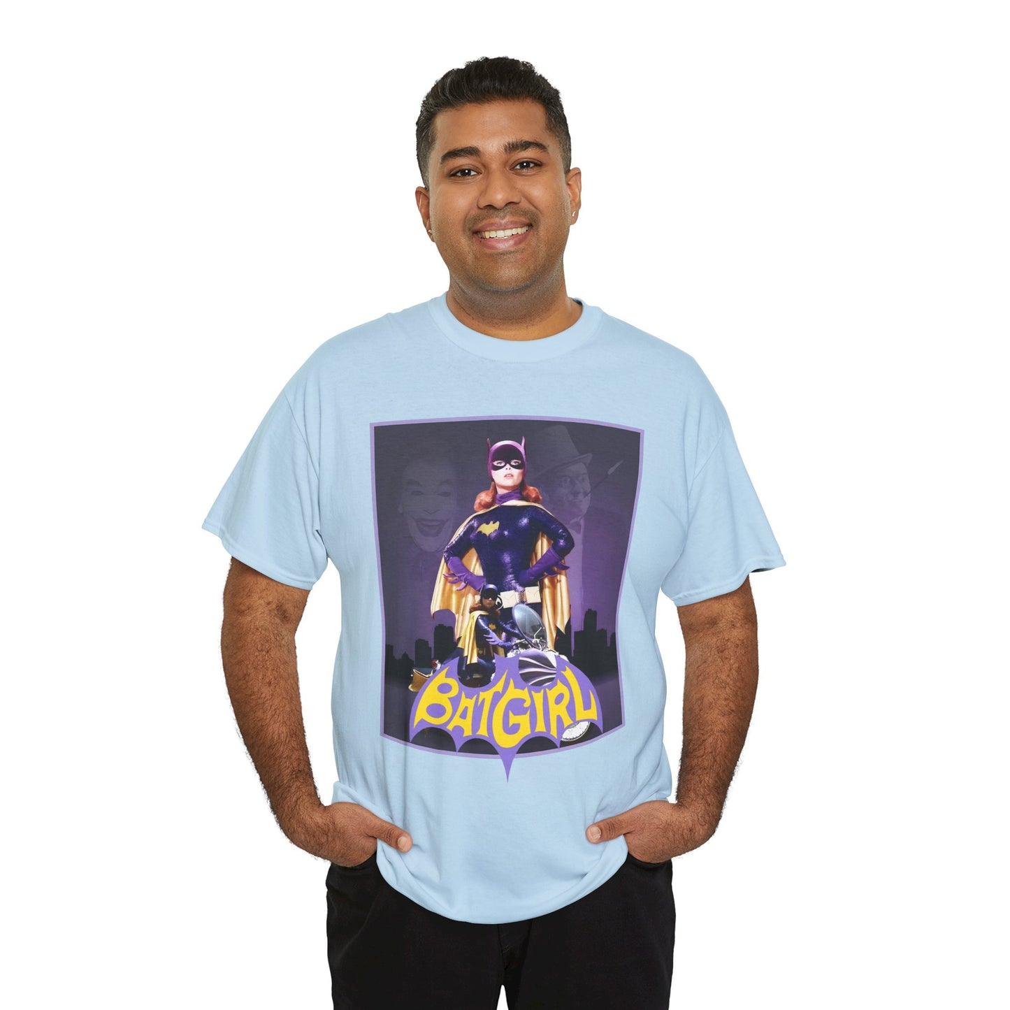 Batgirl 66 T-Shirt - Yvonne Craig - DC Comics - 1960s TV - Batman, Bruce Wayne, Joker, Penguin