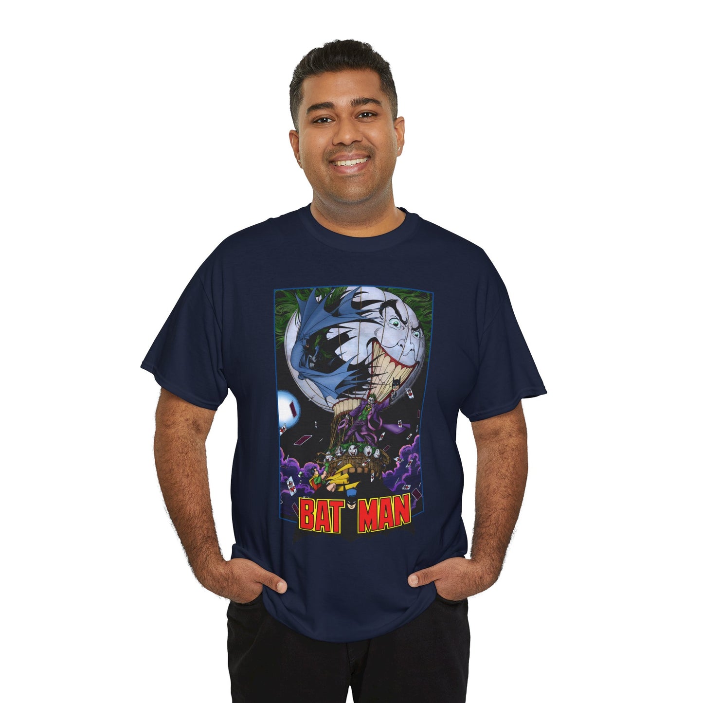 Batman T-Shirt - George Perez Art - From The Portfolio - Joker & Robin - DC Comics