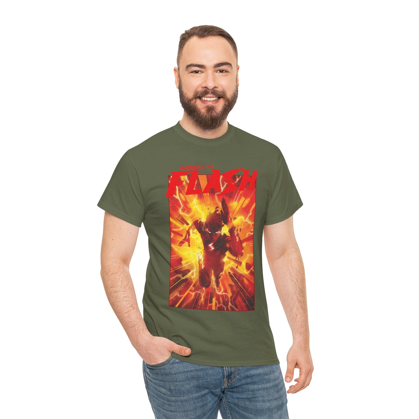 Absolute Flash T-Shirt - Nick Robles Art - Wally West - DC Comics All-In