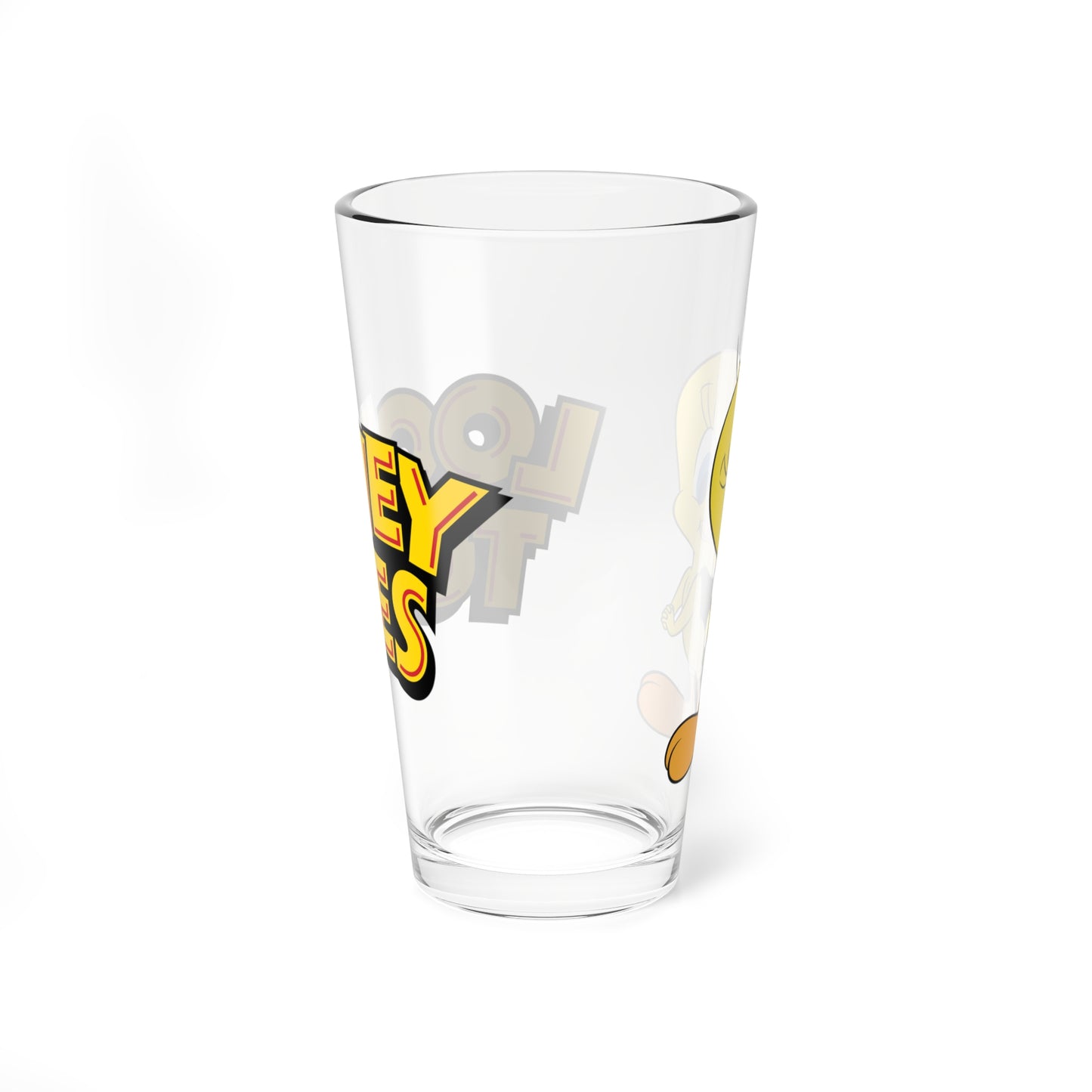 Tweety Bird Pint Glass, 16oz - Looney Tunes - Merrie Melodies - Beloved Cartoon Icon