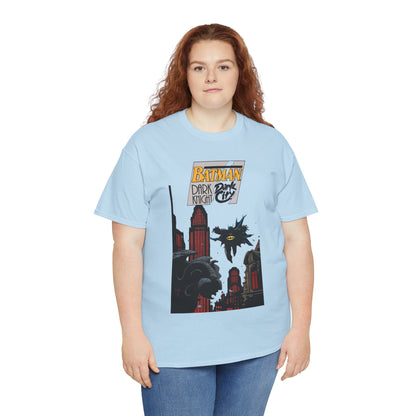 Batman: Dark Knight, Dark City T-Shirt - Mike Mignola Art - Gotham City, Bruce Wayne - 1990s Cover Art - DC Comics