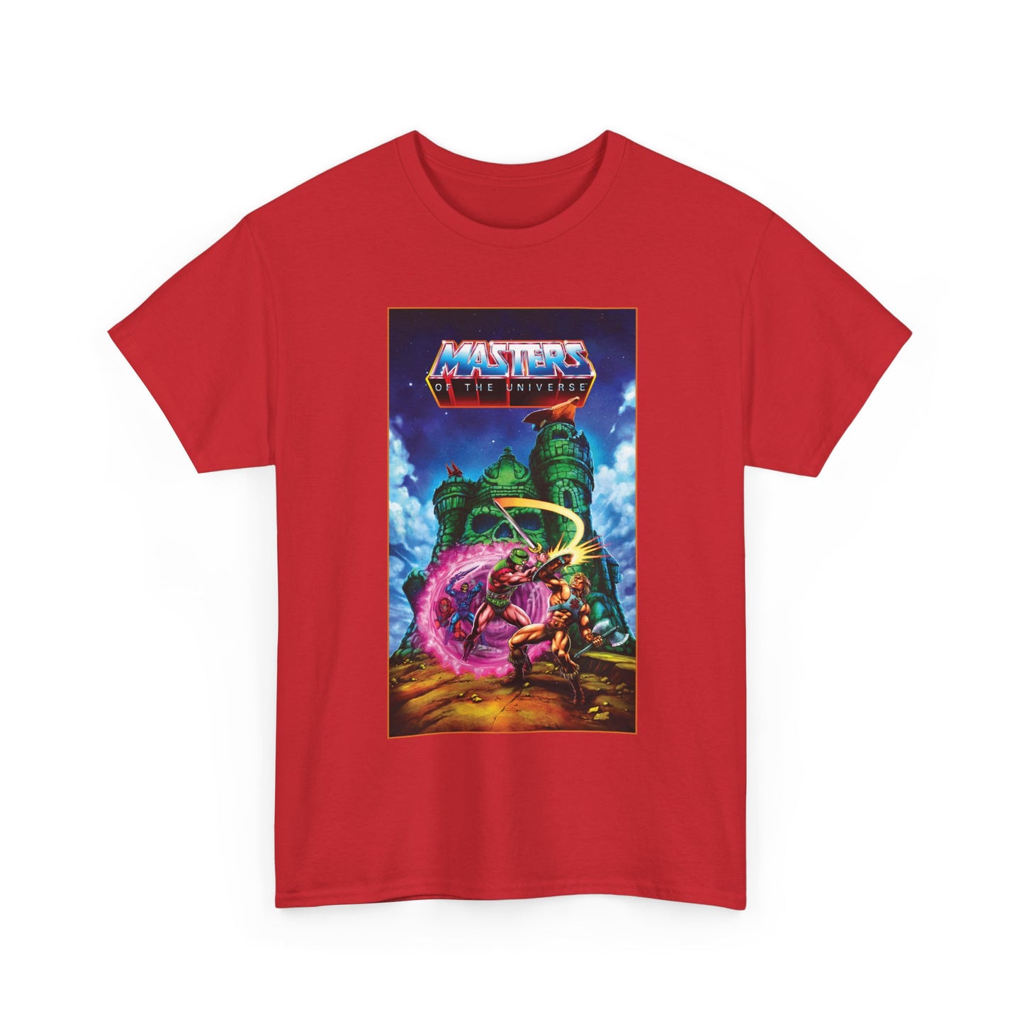Masters of the Universe T-Shirt- He-Man Vs Tri-Klops, Skeletor and Beast Man - New 2026 Movie with Nicholas Galitzine