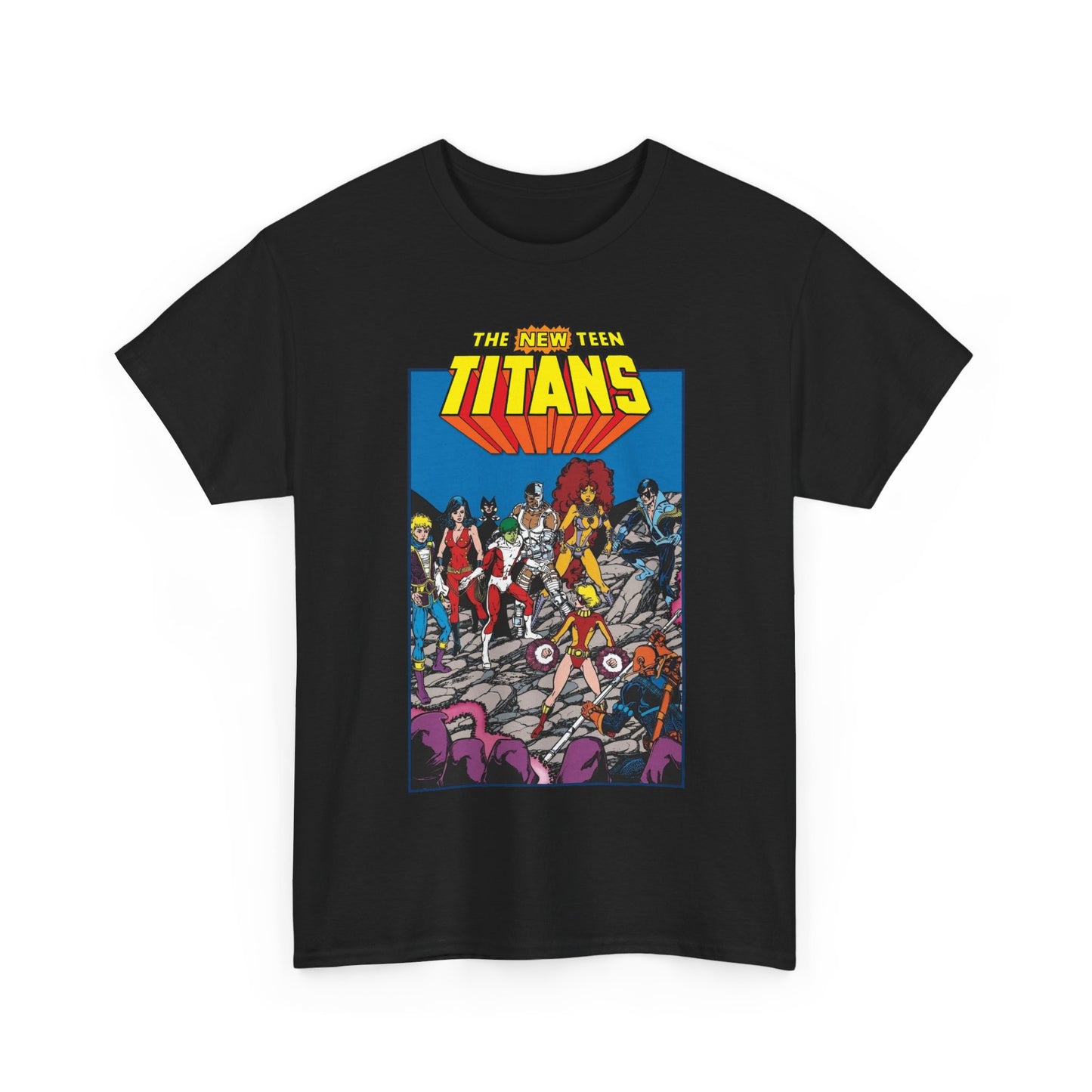 New Teen Titans T-Shirt - George Perez Art - Judas Contract - Tales of the Teen Titans Annual #3 Cover Art - DC Comics