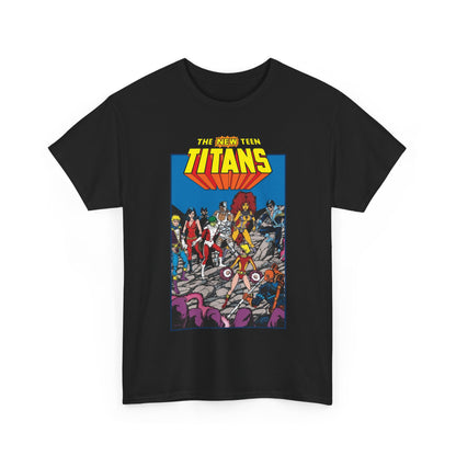 New Teen Titans T-Shirt - George Perez Art - Judas Contract - Tales of the Teen Titans Annual #3 Cover Art - DC Comics