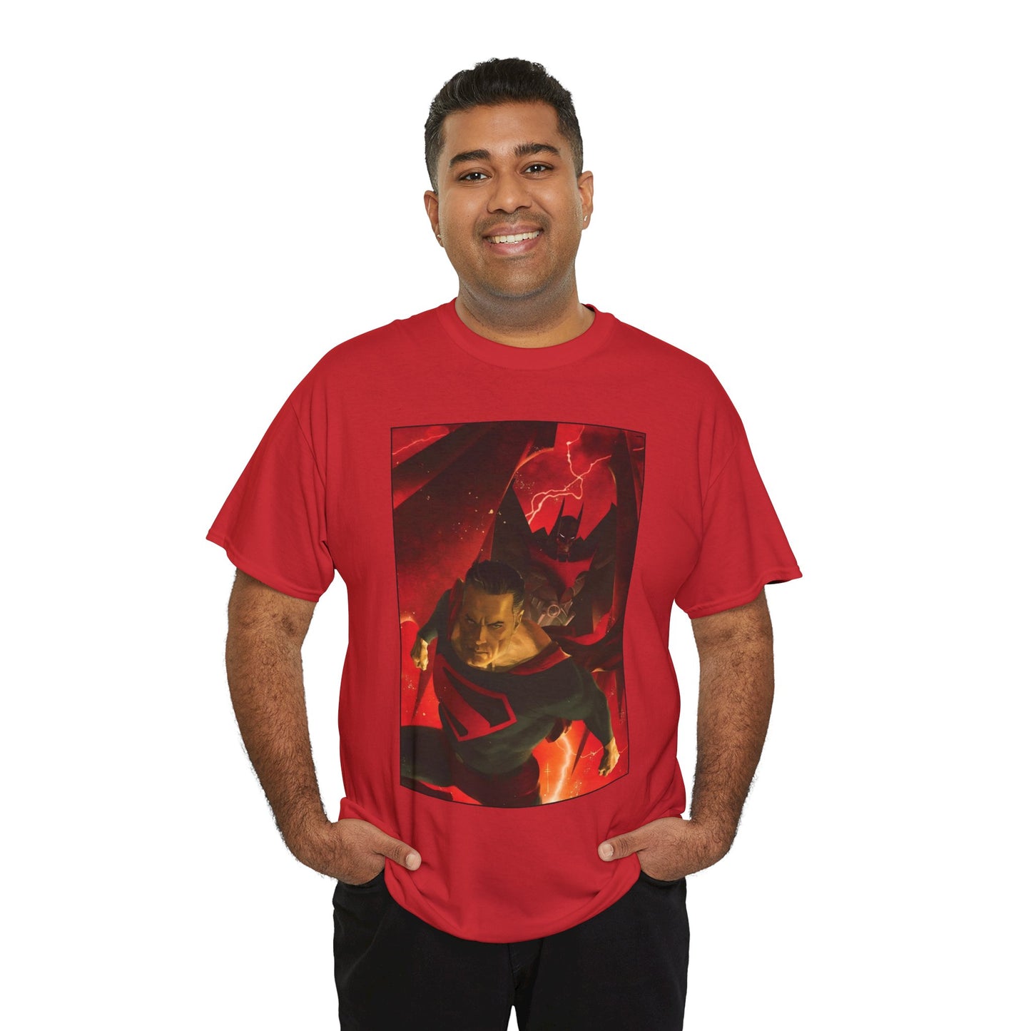 Superman & Batman (Kingdom Come) T-Shirt - Sabastian Fiumara Art - DC Comics