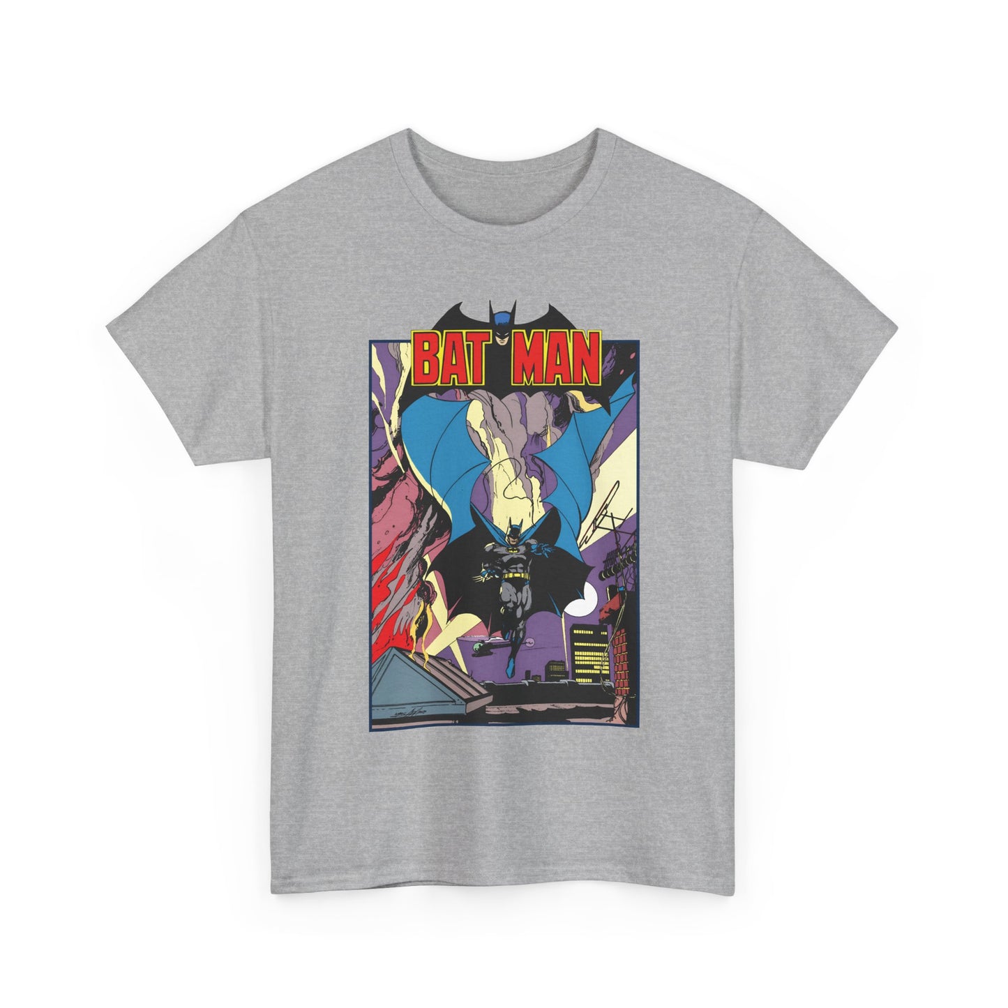Batman T-Shirt - Neal Adams Art - Retro Bronze-Age Art - DC Comics