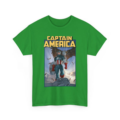 Captain America T-Shirt - Junggeun Yoon Art - Avengers Member - Marvel Comics