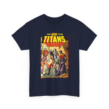 New Teen Titans T-Shirt - George Perez Art - #16 Cover - Wonder Girl, Robin, Starfire - DC Comics