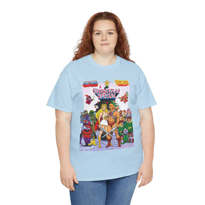 He-Man & She-Ra: A Christmas Special T-Shirt - Masters of the Universe, Princess of Power - Skeletor, Fisto, Orko, Kowl, Madame Razz - Filmation