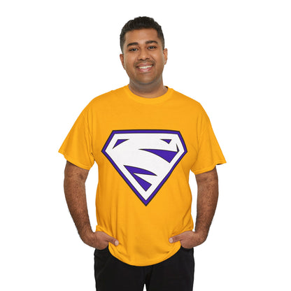 Electric Superman Logo T-Shirt - Clark Kent - Man of Steel - DC Comics - 1990s Storyline
