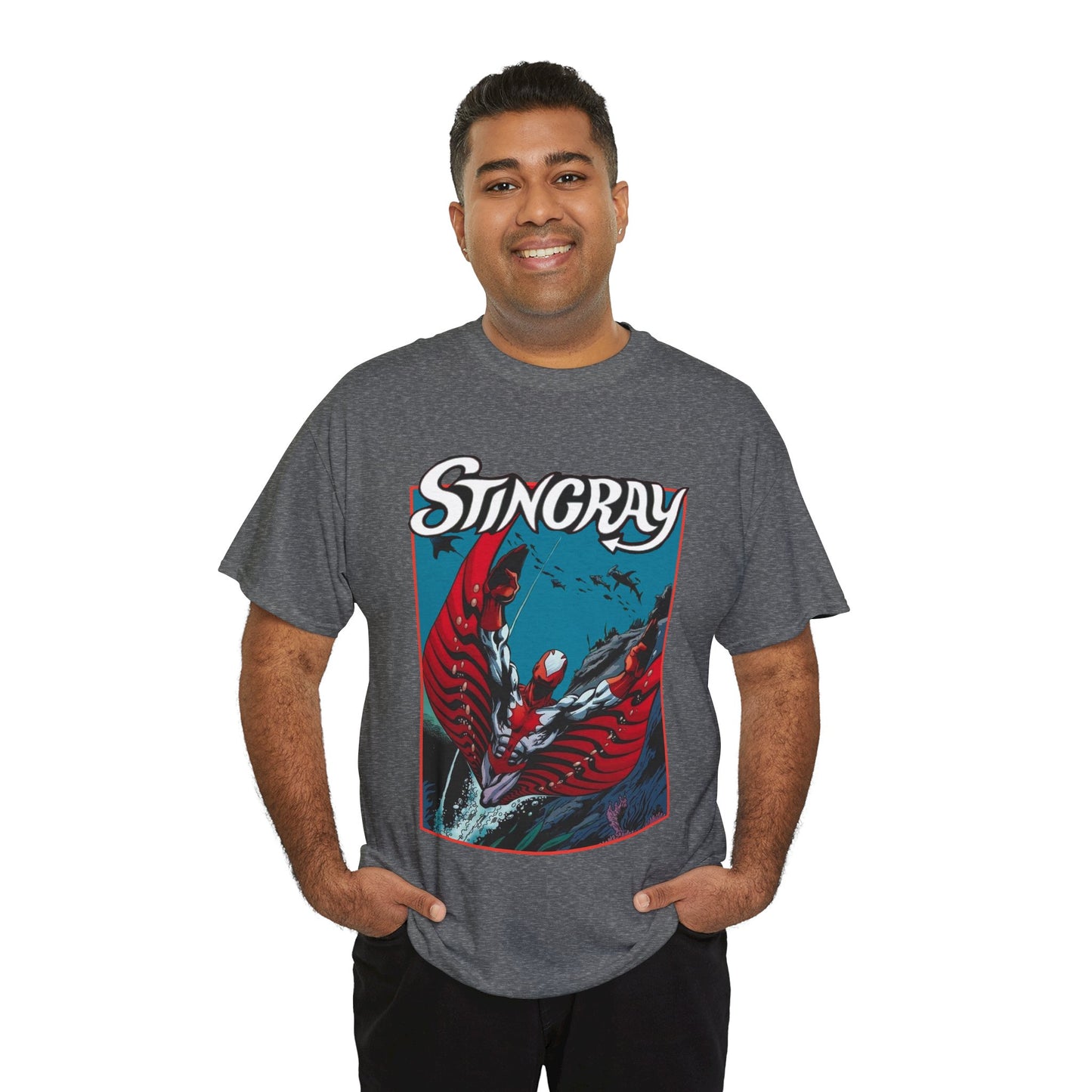 Stingray T-Shirt - Tales to Astonish First Appearance - Walter Newell - Avengers Member - Marvel Comics - Engineer, Oceanographer - Hydro-Base