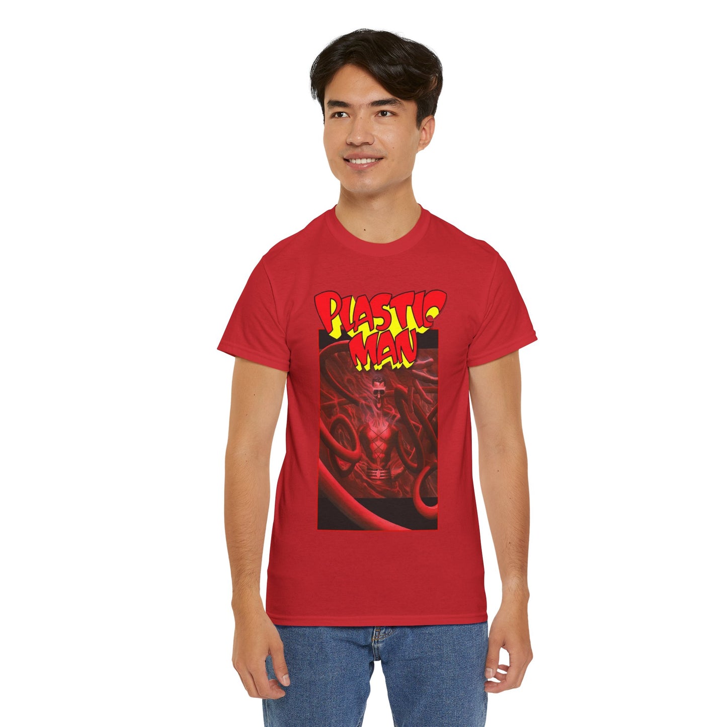 Plastic Man T-Shirt - Alex Ross Art - DC Comics